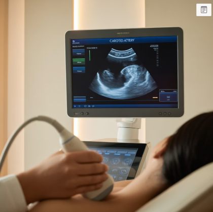 중풍 검사 초음파2