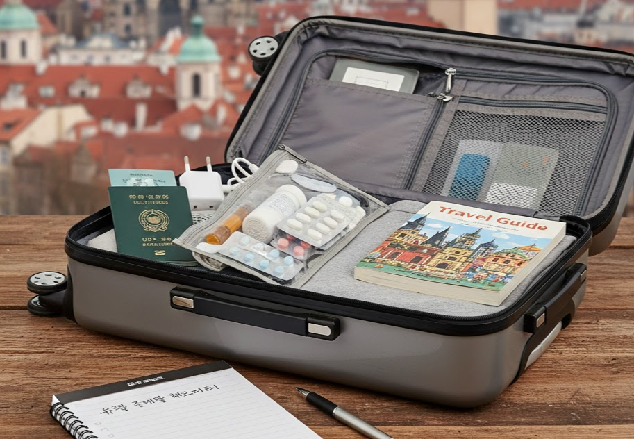 유럽 여행 준비물 체크리스트: 멀티어댑터부터 의약품까지 빠짐없이 챙기는 실전 가이드