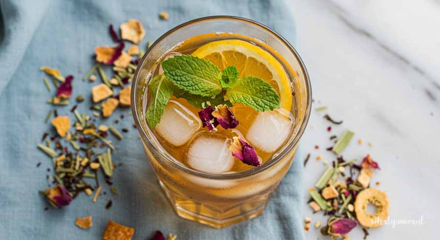 여름에 즐기면 좋은 시원한 블렌딩 티