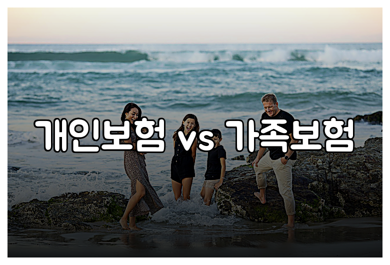 개인보험 vs 가족보험