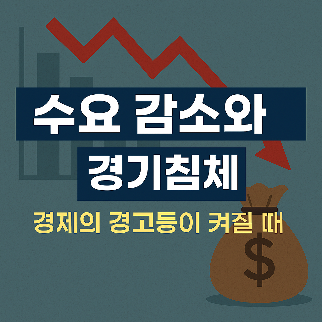 수요 감소와 경기침체: 경제의 경고등이 켜질 때