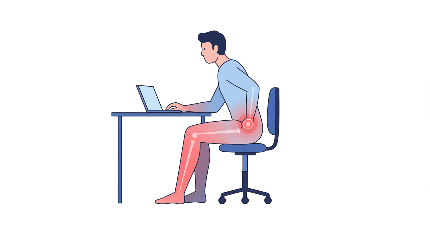 다리 저림, 허리 디스크 의심