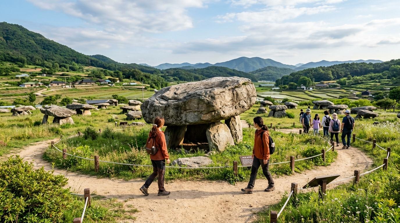 고창, 화순, 강화의 고인돌 유적