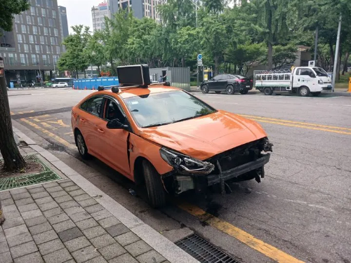 국립중앙의료원-돌진-택시