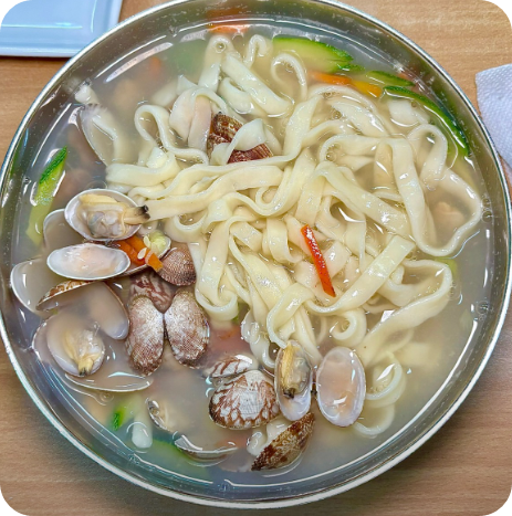 생방송 투데이에 소개된 인천 대부도 바지락칼국수