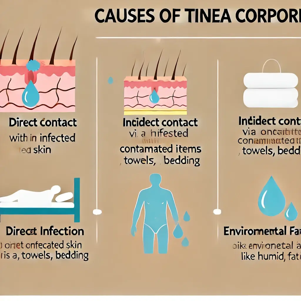 체부백선의 원인