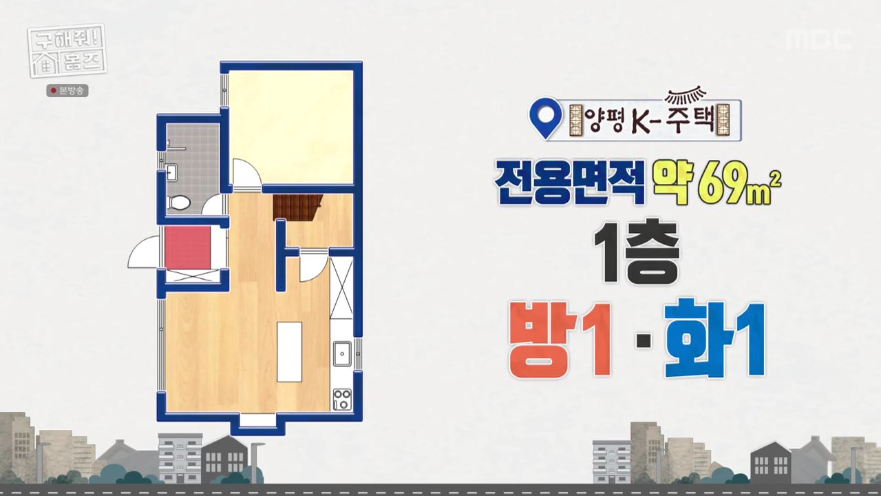 구해줘홈즈 양평군 용문면 양평 K주택 하우스 매물 가격 및 구조 인테리어 리모델링 소개