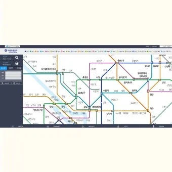 서울 지하철 노선도 크게보기 2025년 최신버전_13
