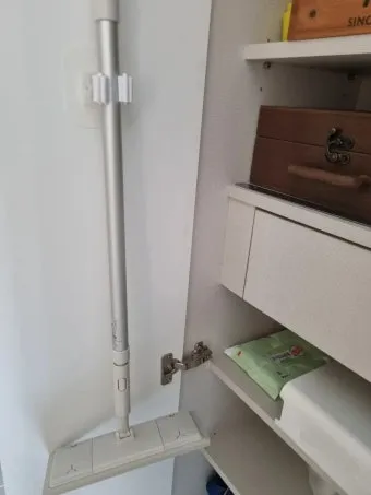 청소 도구 보관 벽걸이 레일 선정과 소독 주기_3
