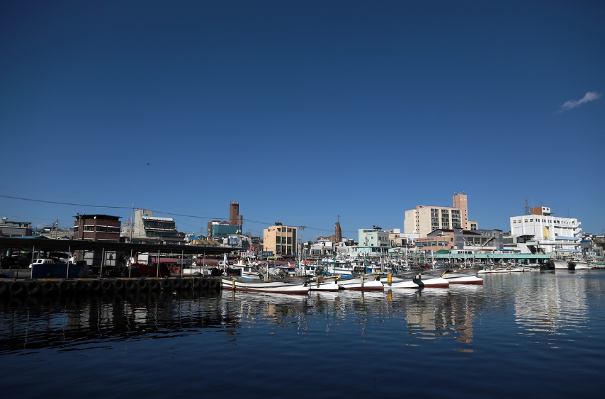 강원도 속초 바다 사진