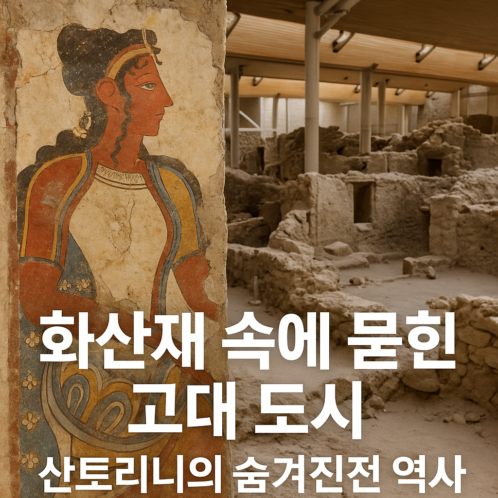 화산재 속에 묻힌 고대 도시: 산토리니의 숨겨진 역사
