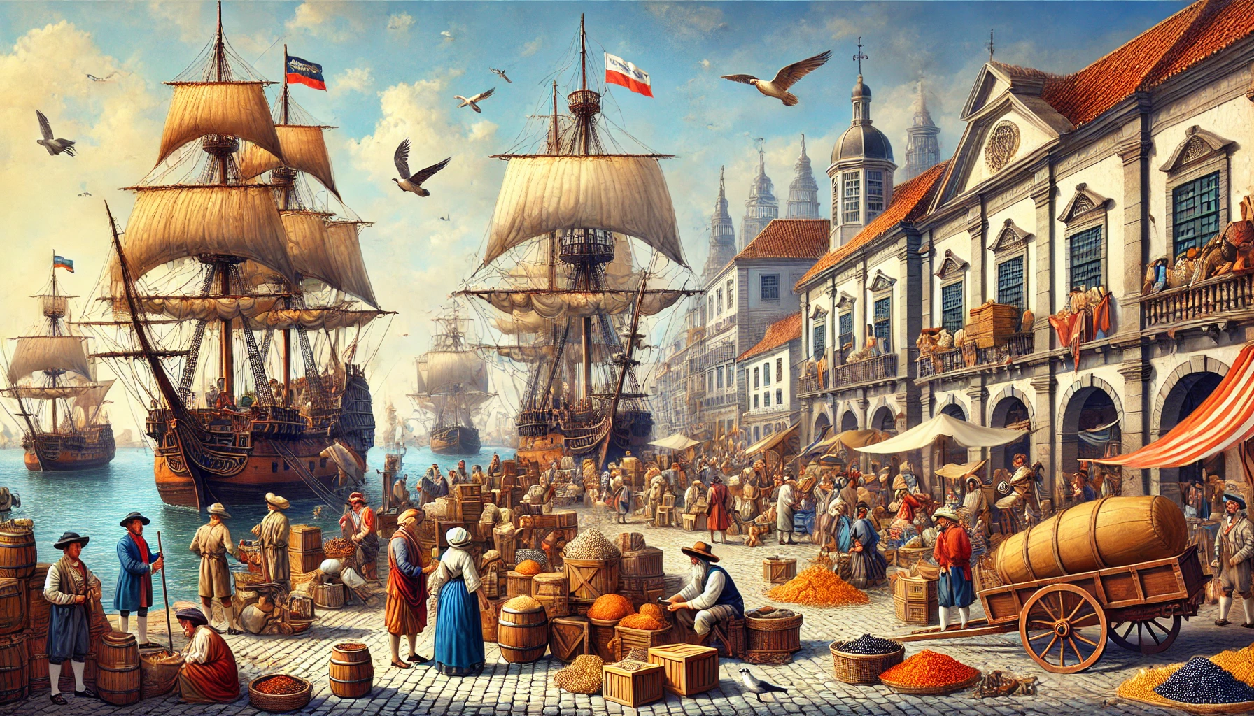 대서양 무역의 역사와 영향