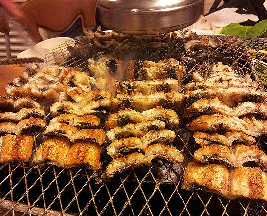 경기 광주 소금구이 장어 '숲속장어촌'