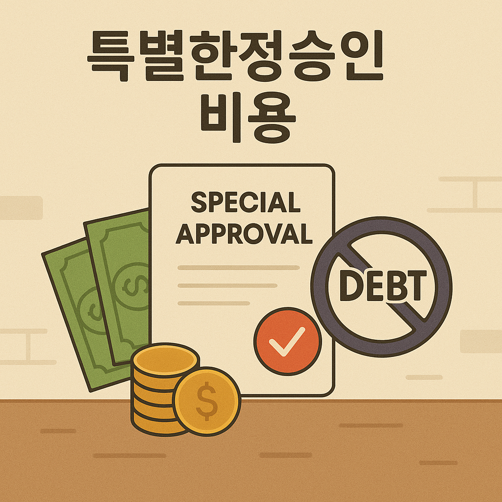 특별한정승인비용