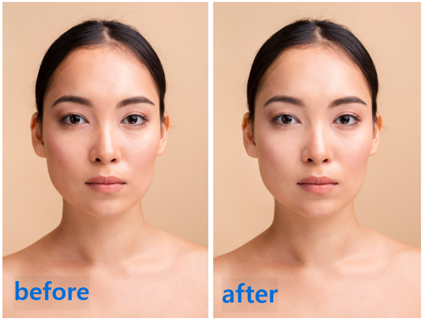 포토샵 얼굴 그림자 지우는 법 01