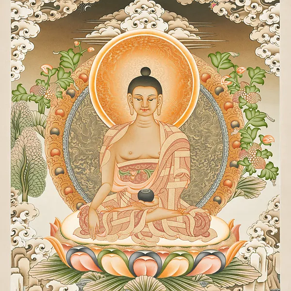 2025년석가탄신일_부처님탄생의의미_전통불화이미지 2025년 석가탄신일을 기념하는 부처님 탄생 전통 불화 이미지