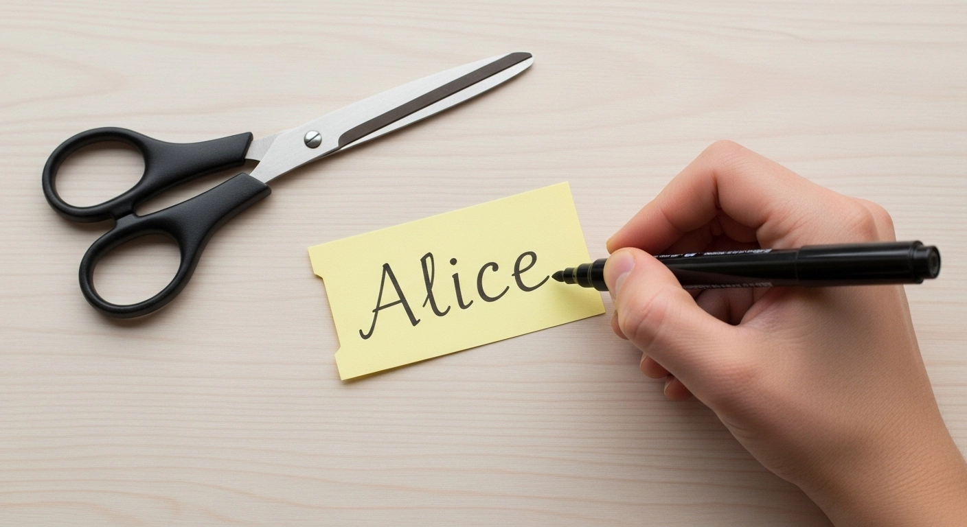 택배 송장 비닐 재활용: 방수 네임택 만들기 DIY 가이드