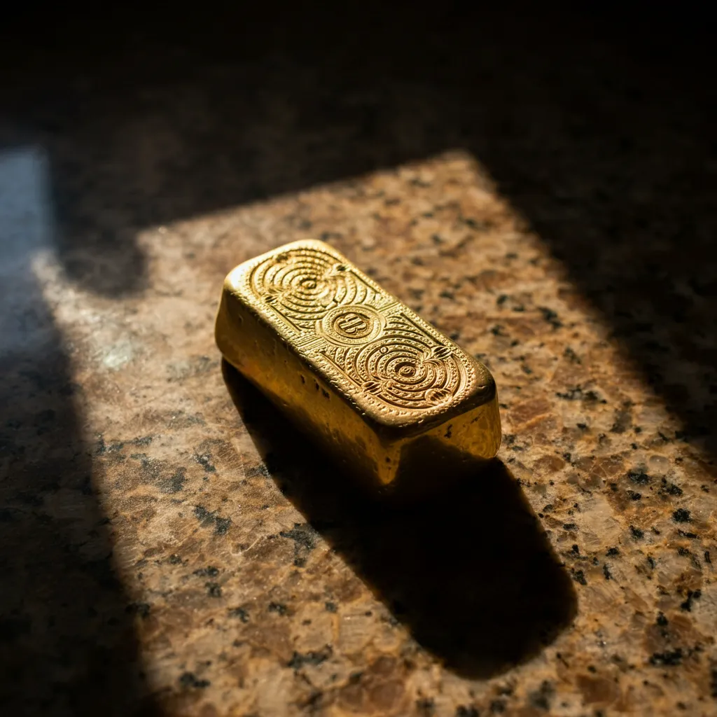 문양이 있는 골드바