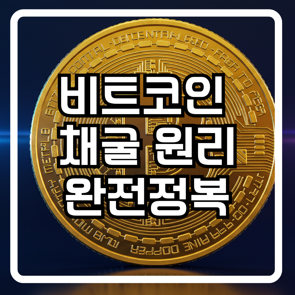 비트코인 채굴 원리 완전정복
