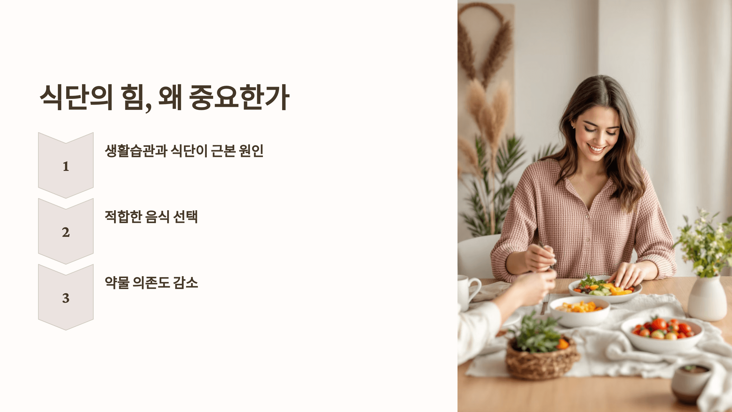 역류성 식도염에 좋은 음식 사진입니다.