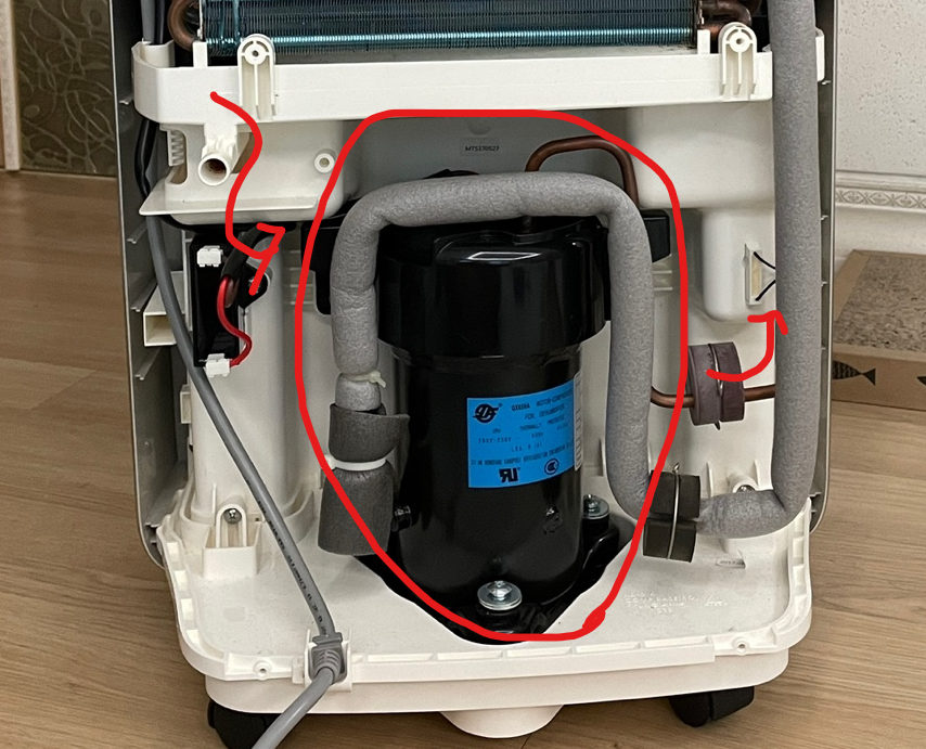 제습기-작동원리