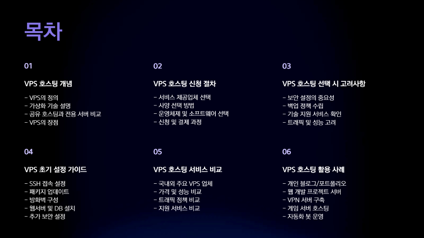 VPS 호스팅 신청 방법 총정리|초보도 가능한 세팅 가이드 (2025)