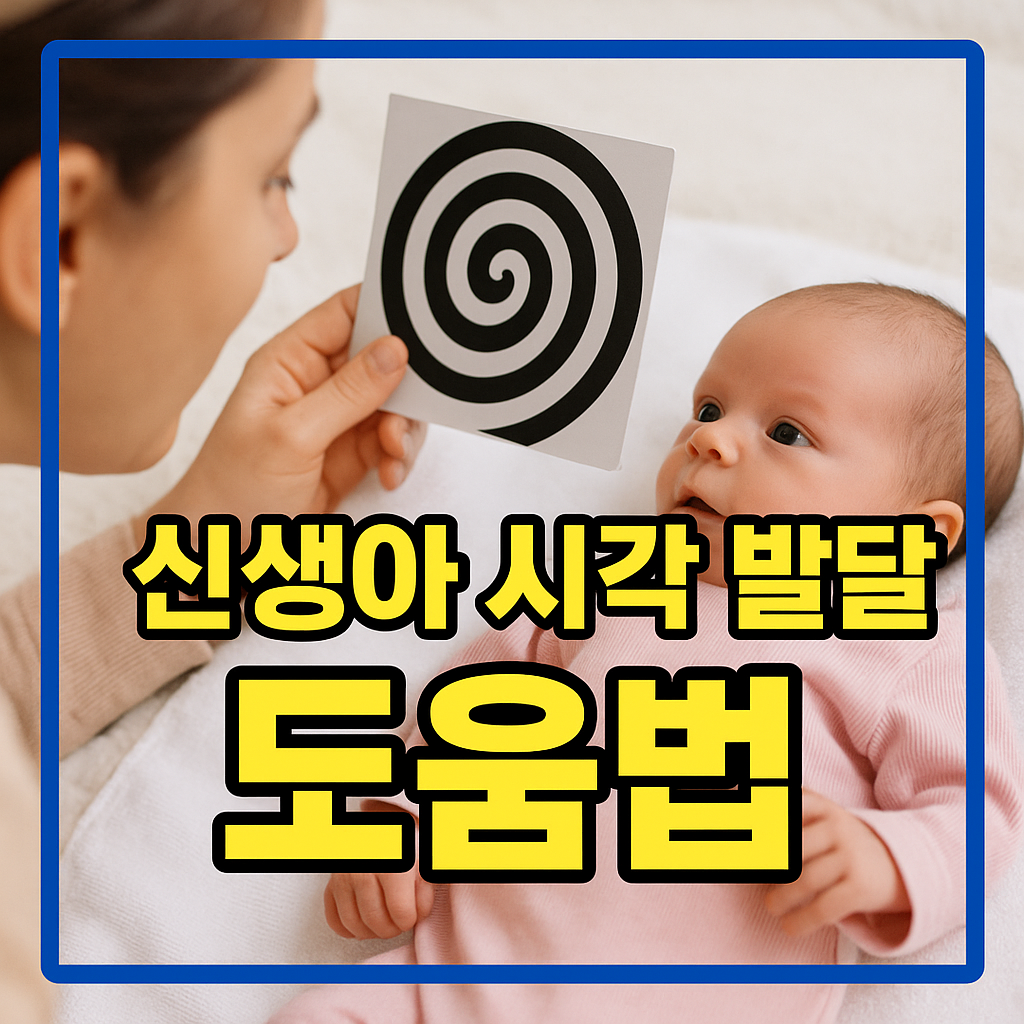 신생아 시각 발달 도움법