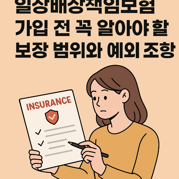 일상배상책임보험