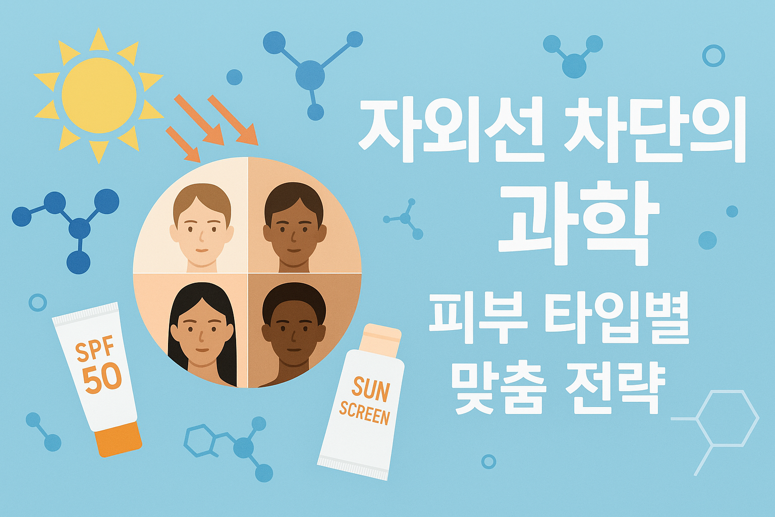 자외선 차단의 과학: 피부 타입별 맞춤 전략