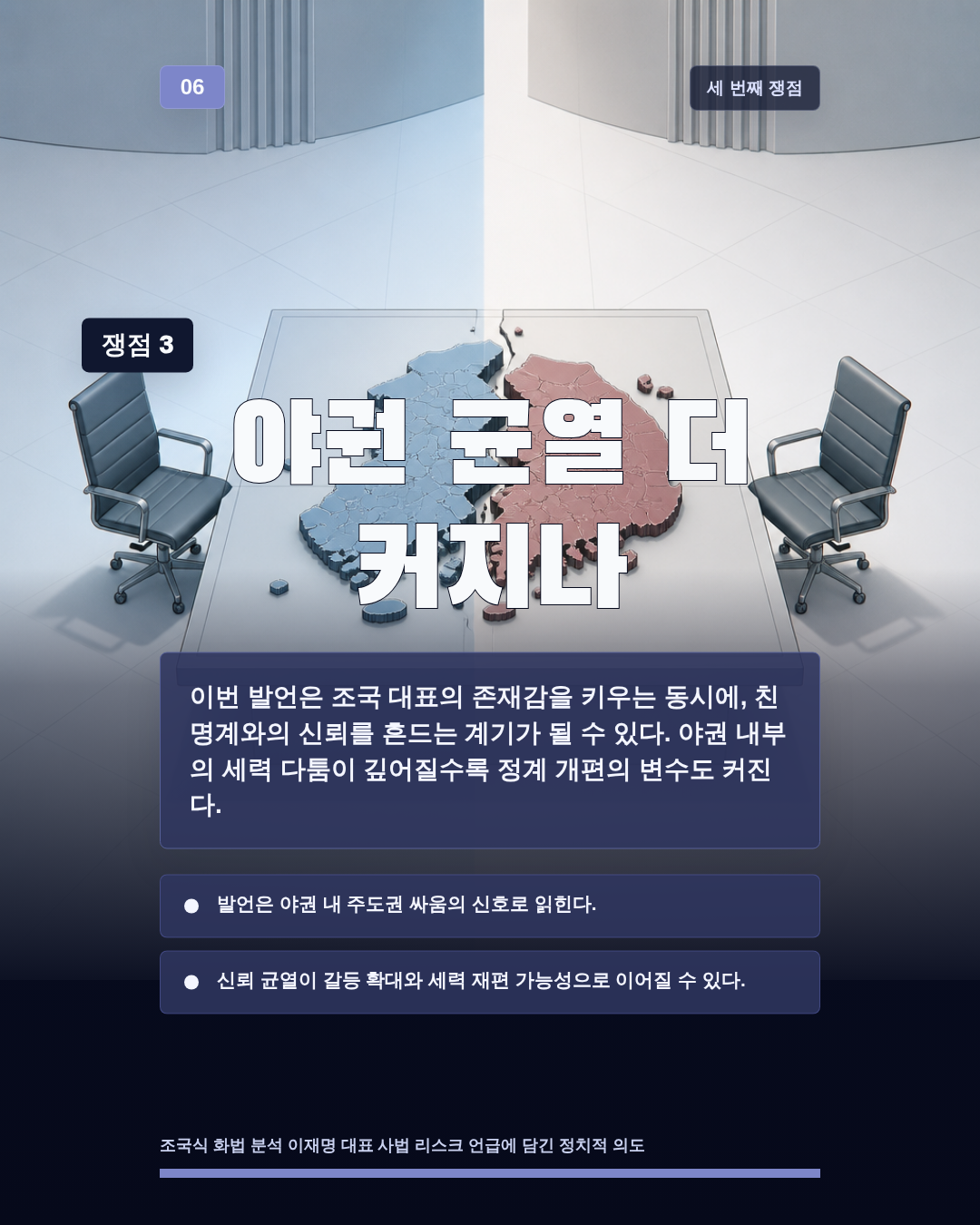 야권 균열 더 커지나