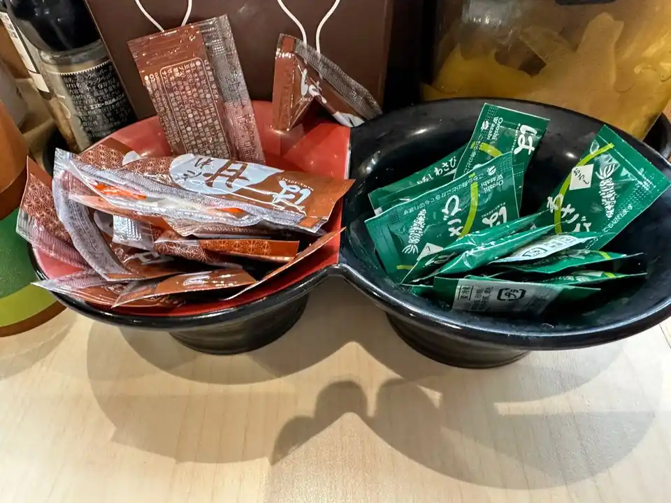 와사비와 타레 소스