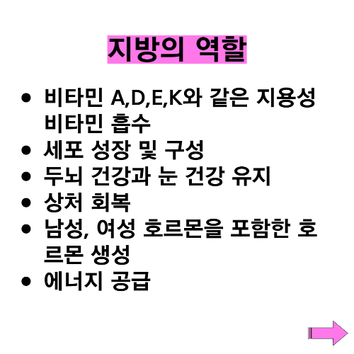 지방 섭취가 부족할 때 나타나는 증상 8가지