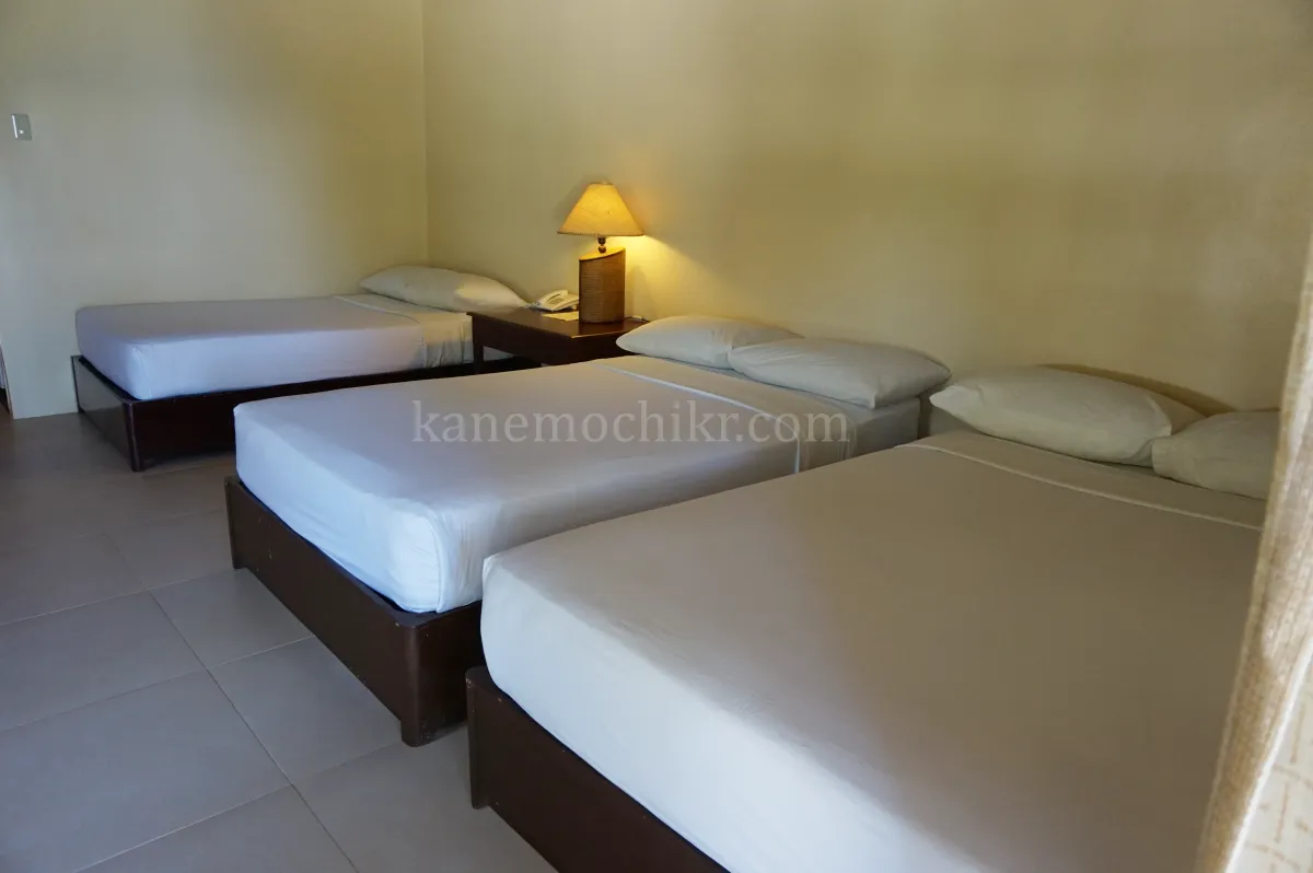 팔라완-도스팔마스-리조트-숙소-침대