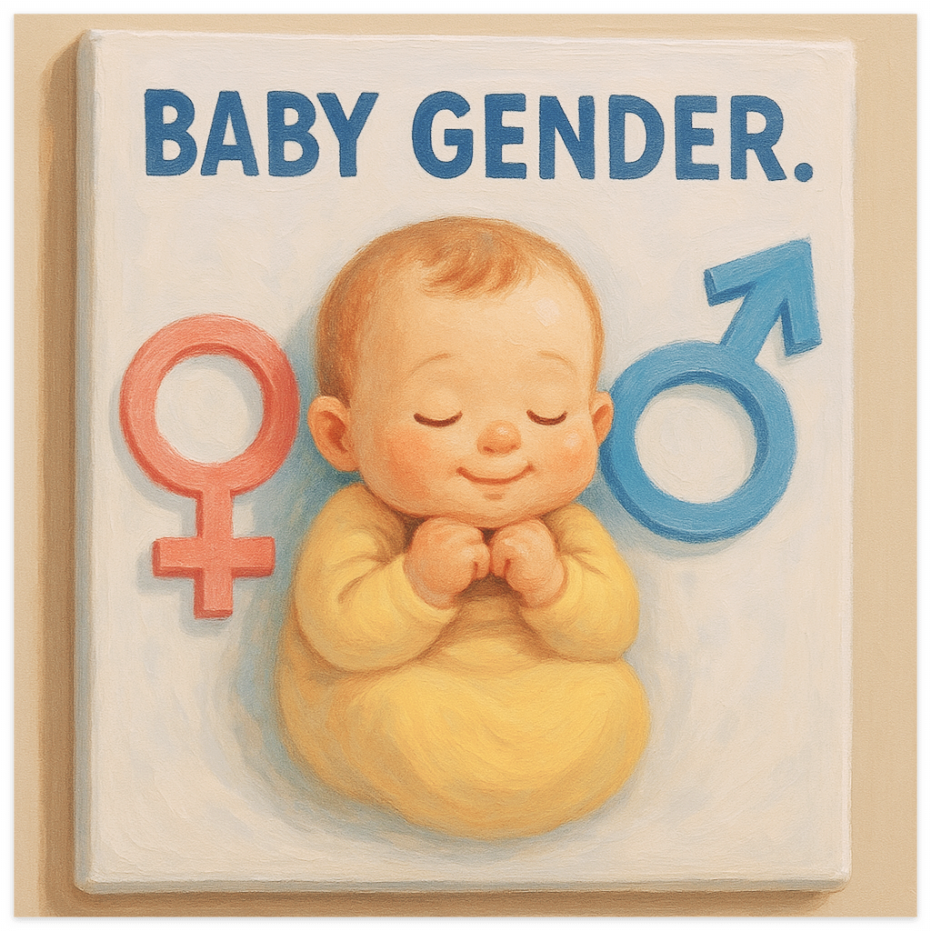 아기 성별 주수