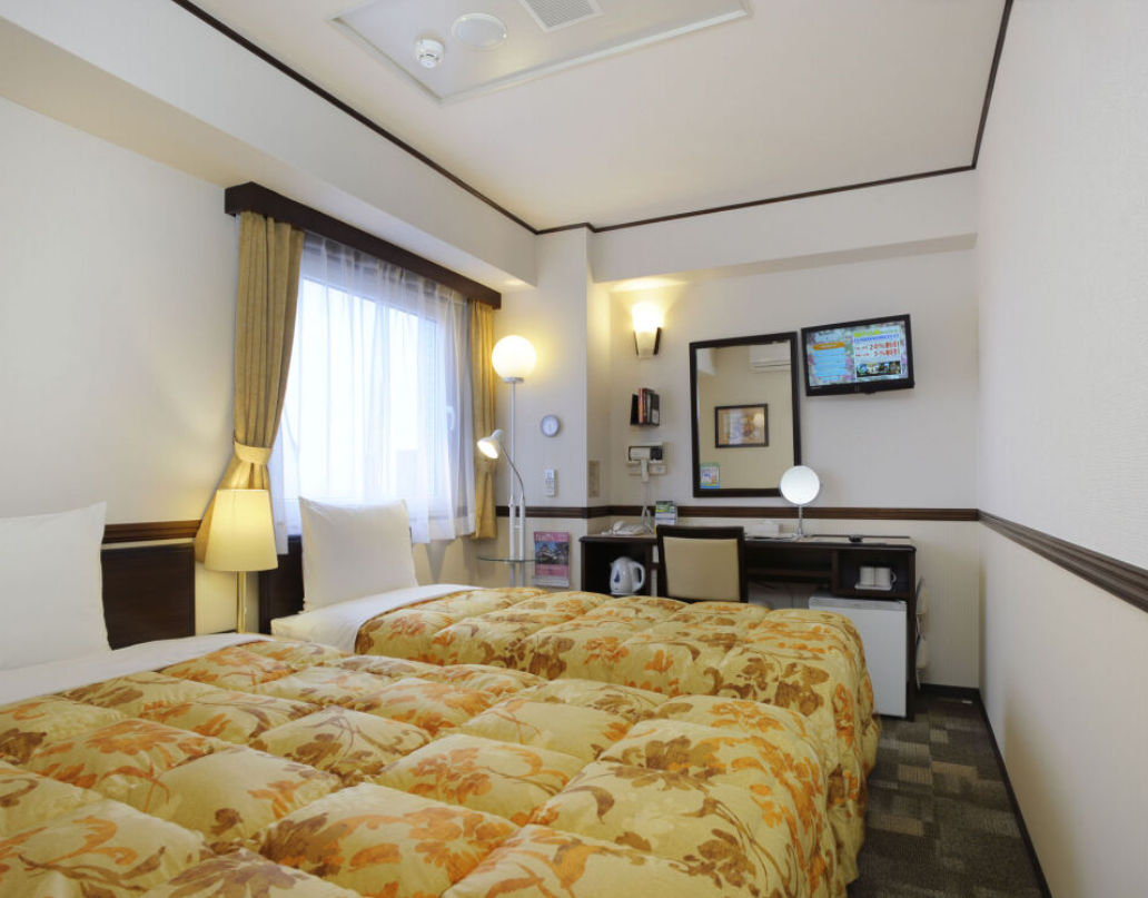 일본의 토요코인 호텔의 모습