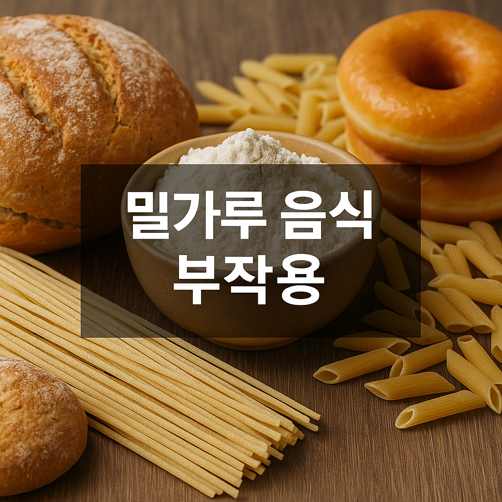 밀가루 음식 부작용