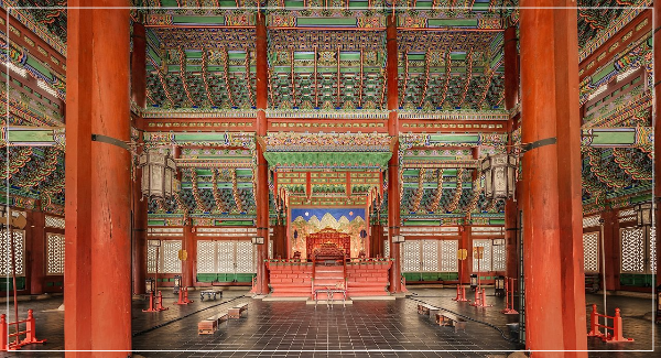 경복궁 근정전 내부 출처: 국가유산청 궁능유적본부