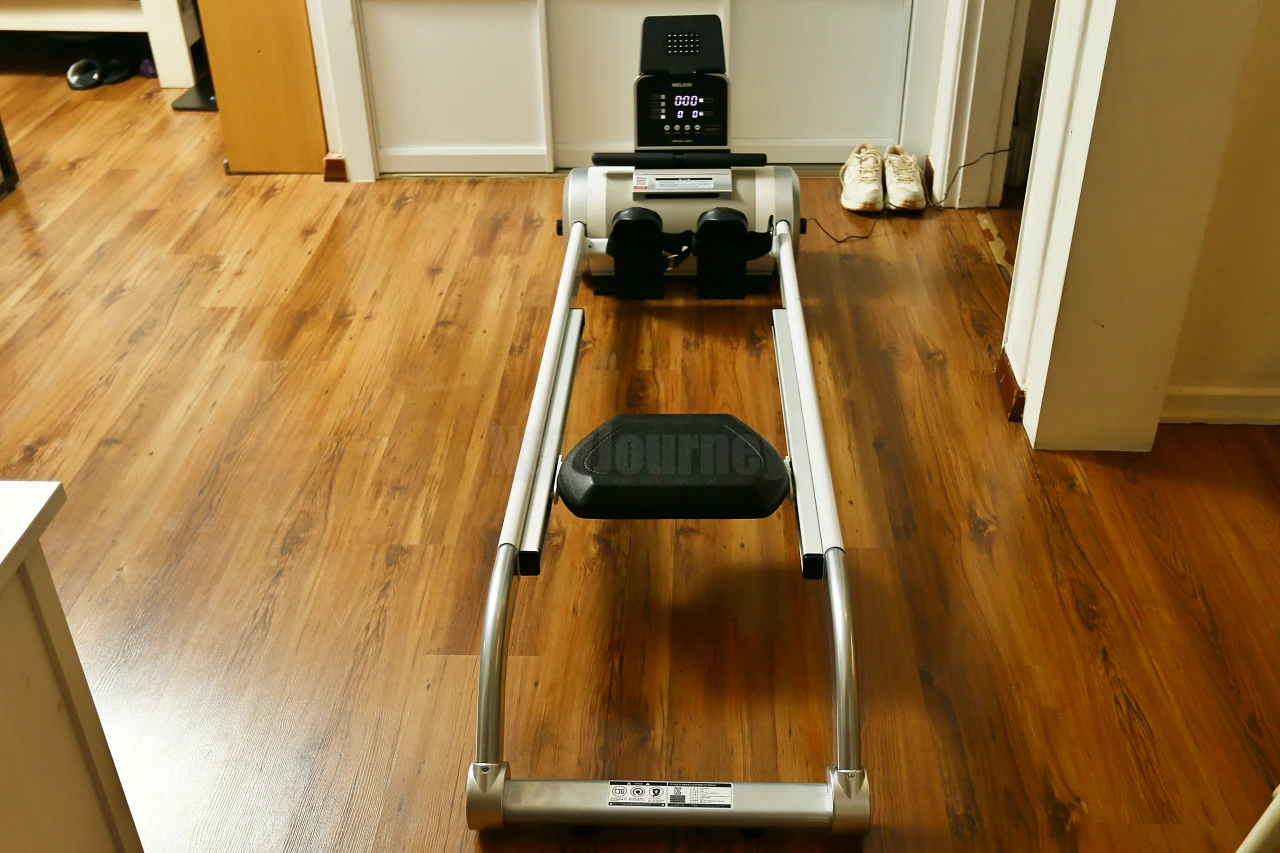 로잉머신 설치 완료 rowing machine final setup