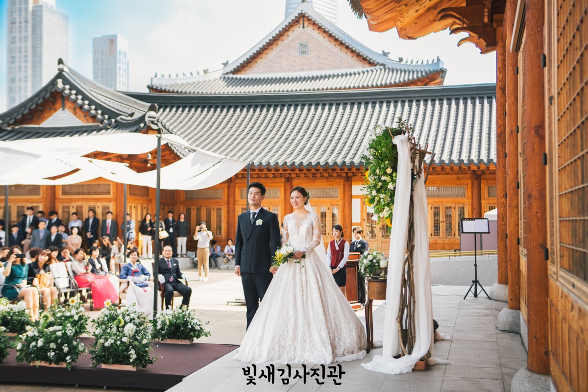 경원재 한옥 야외 결혼식 웨딩 본식스냅 38