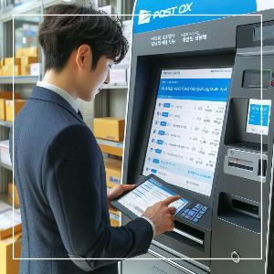 우체통 위치 및 우편물 접수 방법