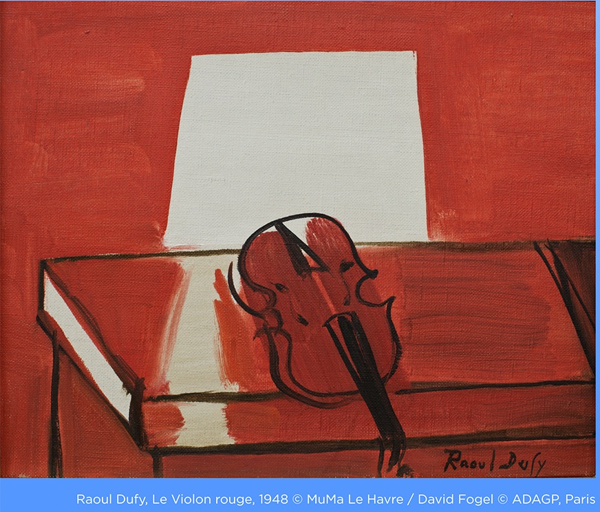 라울뒤피-Le Violon rouge