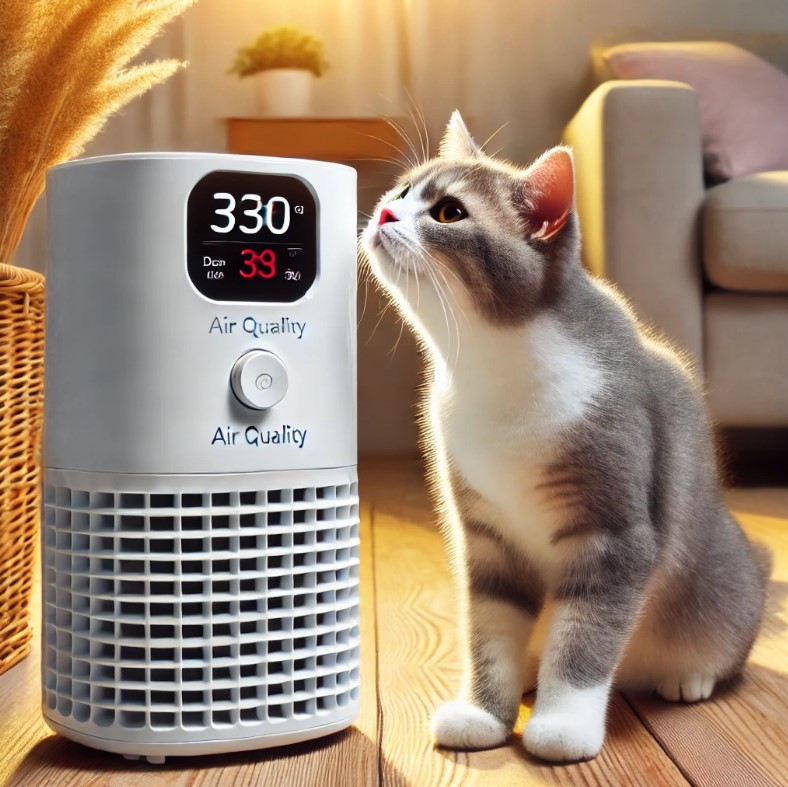 반려동물 황사 미세먼지 대처 이미지