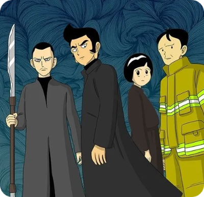 Along with the Gods webtoon official thumbnail