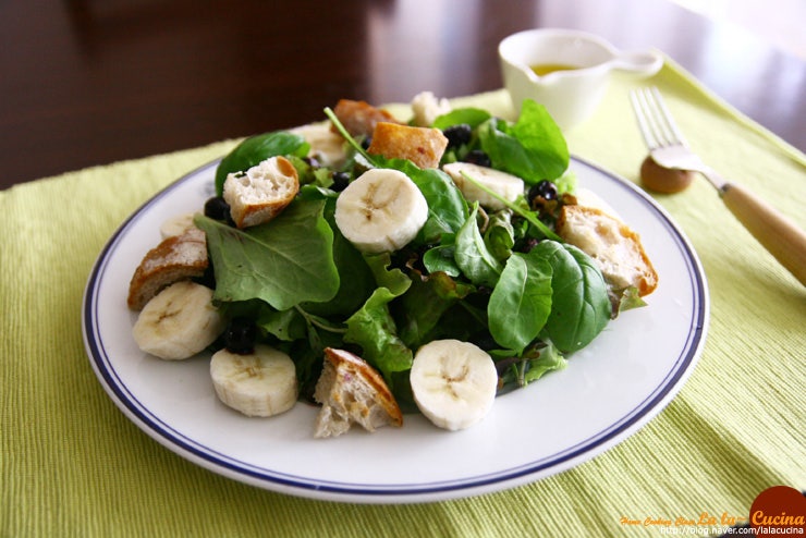 바나나 샐러드