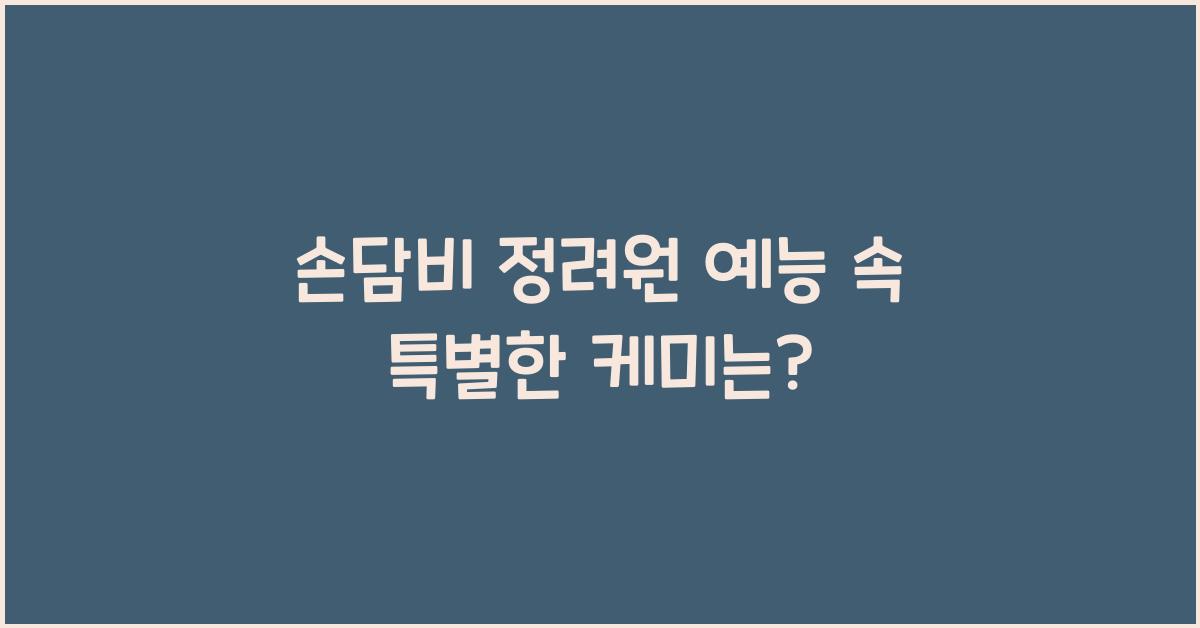 손담비 정려원