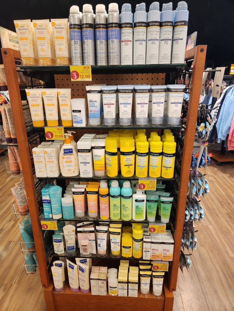 하와이 ABC스토어 뉴트로지나 선크림