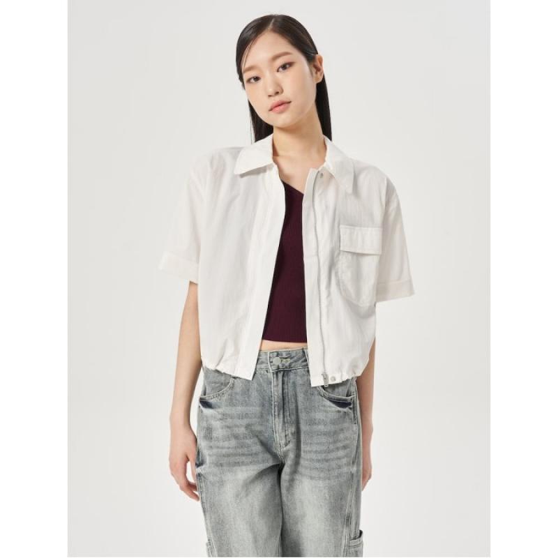 에잇세컨즈 반팔 집업 점퍼 323539LY10