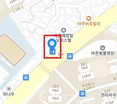 금옥초등학교 인천공항 6010번 공항버스 타는 곳