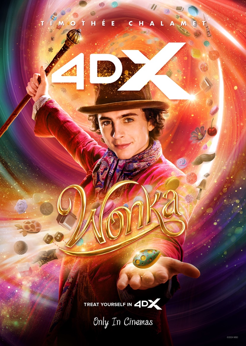 cgv 윙카 예매 티켓 4DX 초콜릿 티모시살라메 찰리와 초콜릿 공장