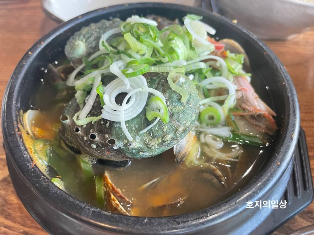 제주 대정읍 모슬포 맛집 한라전복 - 전복뚝배기